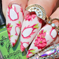 Tropical Paradise (CjS-359) Steel Nail Art Layered Stamping Plate