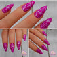 Inspire-Floral (CjS-364) Steel Nail Art Layered Stamping Plate