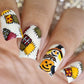 Silent Watcher (CjS-371) Steel Nail Art Layered Stamping Plate