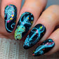 Hello Winter (CjS-374) Steel Nail Art Layered Stamping Plate