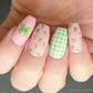 Pretty Little Bows (CjS-377) Steel Nail Art Layered Stamping Plate