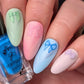 Pretty Little Bows (CjS-377) Steel Nail Art Layered Stamping Plate