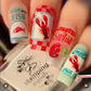 Catch Me by the Sea (CjS-380) Steel Nail Art Layered Stamping Plate