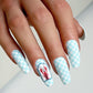 Catch Me by the Sea (CjS-380) Steel Nail Art Layered Stamping Plate