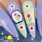 Perfectly Postage (CjS-381) Steel Nail Art Layered Stamping Plate