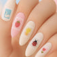 Perfectly Postage (CjS-381) Steel Nail Art Layered Stamping Plate