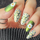 Crazy for Daisies (CjS-385) Steel Nail Art Layered Stamping Plate