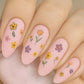 Dainty Doodles (CjS-386) Steel Nail Art Layered Stamping Plate