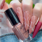 Fur-ever Flutter (CjS-387) Etched Nail Art Stamping Plate