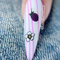 Cabana Stripes (CjS-388) Steel Nail Art Layered Stamping Plate