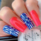 Knotty but Nice (CjS-389) Etched Nail Art Stamping Plate