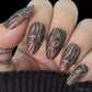 Knotty but Nice (CjS-389) Steel Nail Art Layered Stamping Plate