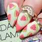 Frilly Fruit (CjS-390) Steel Nail Art Layered Stamping Plate
