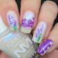 Lavender Grove (CjS-397) Etched Nail Art Stamping Plate
