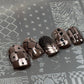Low Light Lounge (CjS-398) Etched Nail Art Stamping Plate