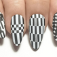 Low Light Lounge (CjS-398) Etched Nail Art Stamping Plate
