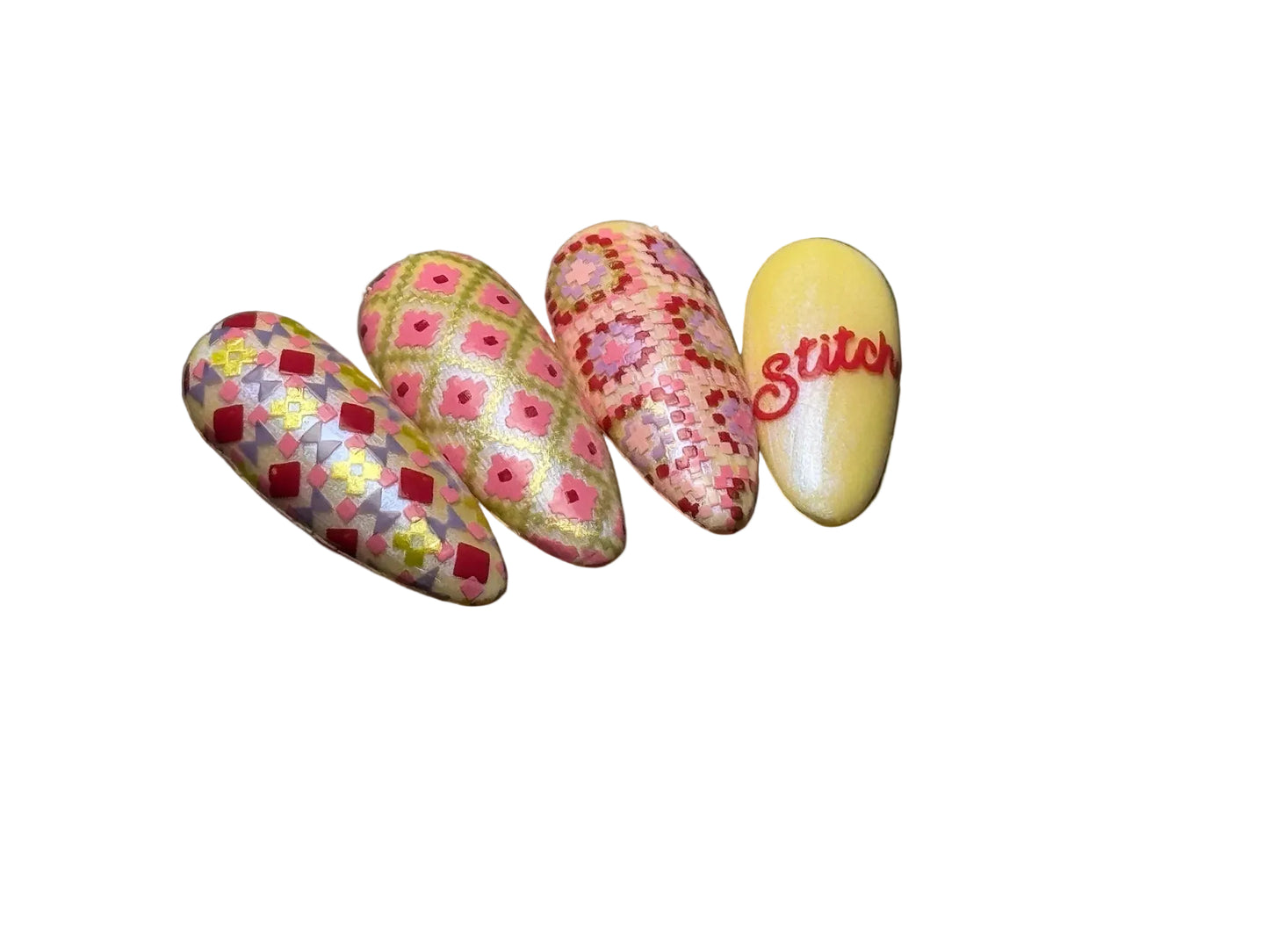 Quilting Corner (CjS-400) Etched Nail Art Stamping Plate