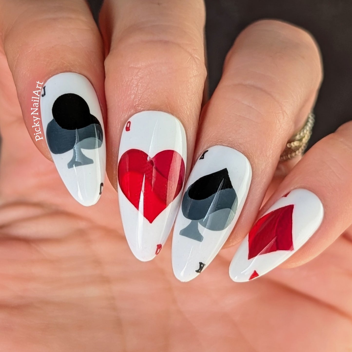 Joker's Wild (CjS-404) Etched Nail Art Stamping Plate
