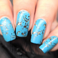 Marble Crush (CjS-405) Etched Nail Art Stamping Plate