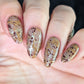 Marble Crush (CjS-405) Etched Nail Art Stamping Plate