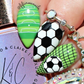 The Beautiful Game (CjS-408) Etched Nail Art Stamping Plate