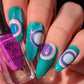 Dotty About You (CjS-410) Etched Nail Art Stamping Plate