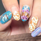 Cool Cowgirl (CjS-415) Etched Nail Art Stamping Plate