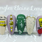 Back To School - Primary (CjS-44) Etched Nail Art Stamping Plate