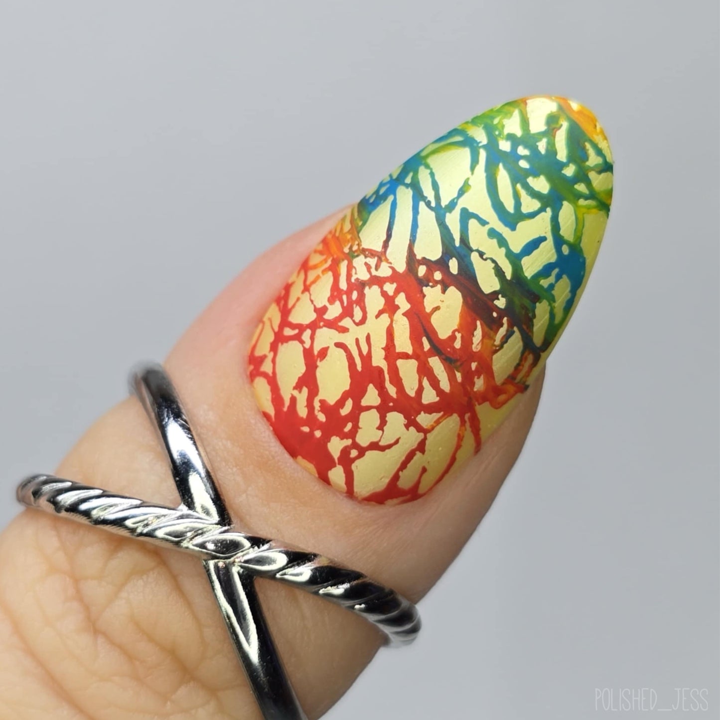 Back To School - Primary (CjS-44) Etched Nail Art Stamping Plate