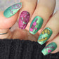 A Taste of France (CjS-47) - Steel Nail Art Layered Stamping Plate