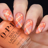 Got Plaid?  CjS-56  Steel Nail Art Stamping Plate