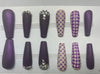 Got Plaid?  CjS-56  Steel Nail Art Stamping Plate