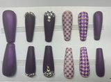 Got Plaid?  CjS-56  Steel Nail Art Stamping Plate