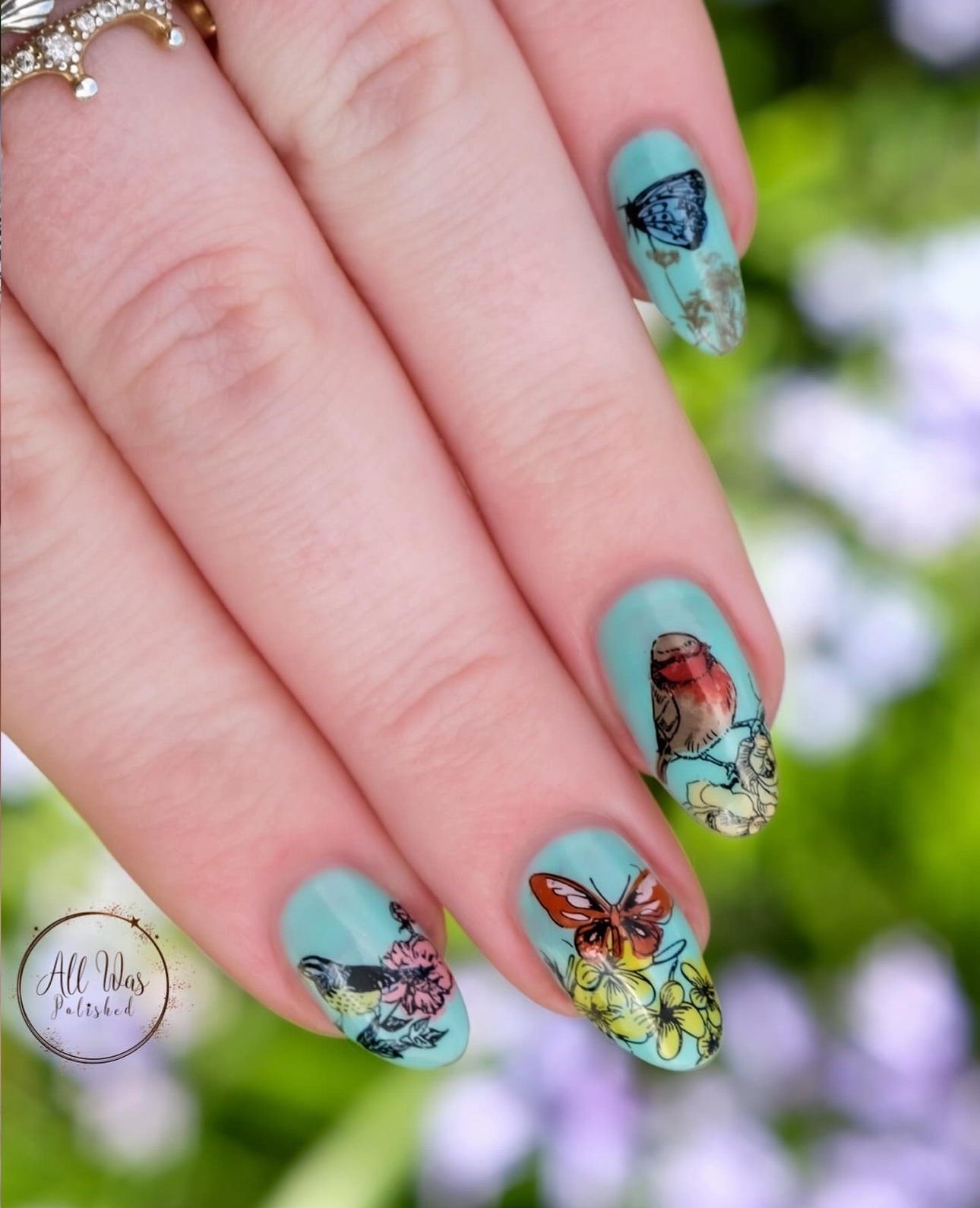 Delicate Garden (CjS-58) Steel Nail Art Layered Stamping Plate