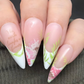 Watercolor Garden (CjS-81) Etched Nail Art Stamping Plate