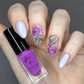 Sketched Garden (CjS-82) Etched Nail Art Stamping Plate
