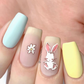 Life in Bloom (CjS-97) Steel Layered Nail Art Stamping Plate