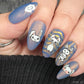 Hipster Bunnies (CjSH-65) Etched Nail Art Stamping Plate