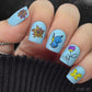 Beginner Edition (CjS-B-THREE) Steel Nail Art Stamping Plate