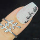 Christmas Express (CjSC-29) Steel Nail Art Stamping Plate