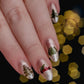 Patterned Holidays (CjSC-60) Etched Nail Art Stamping Plate
