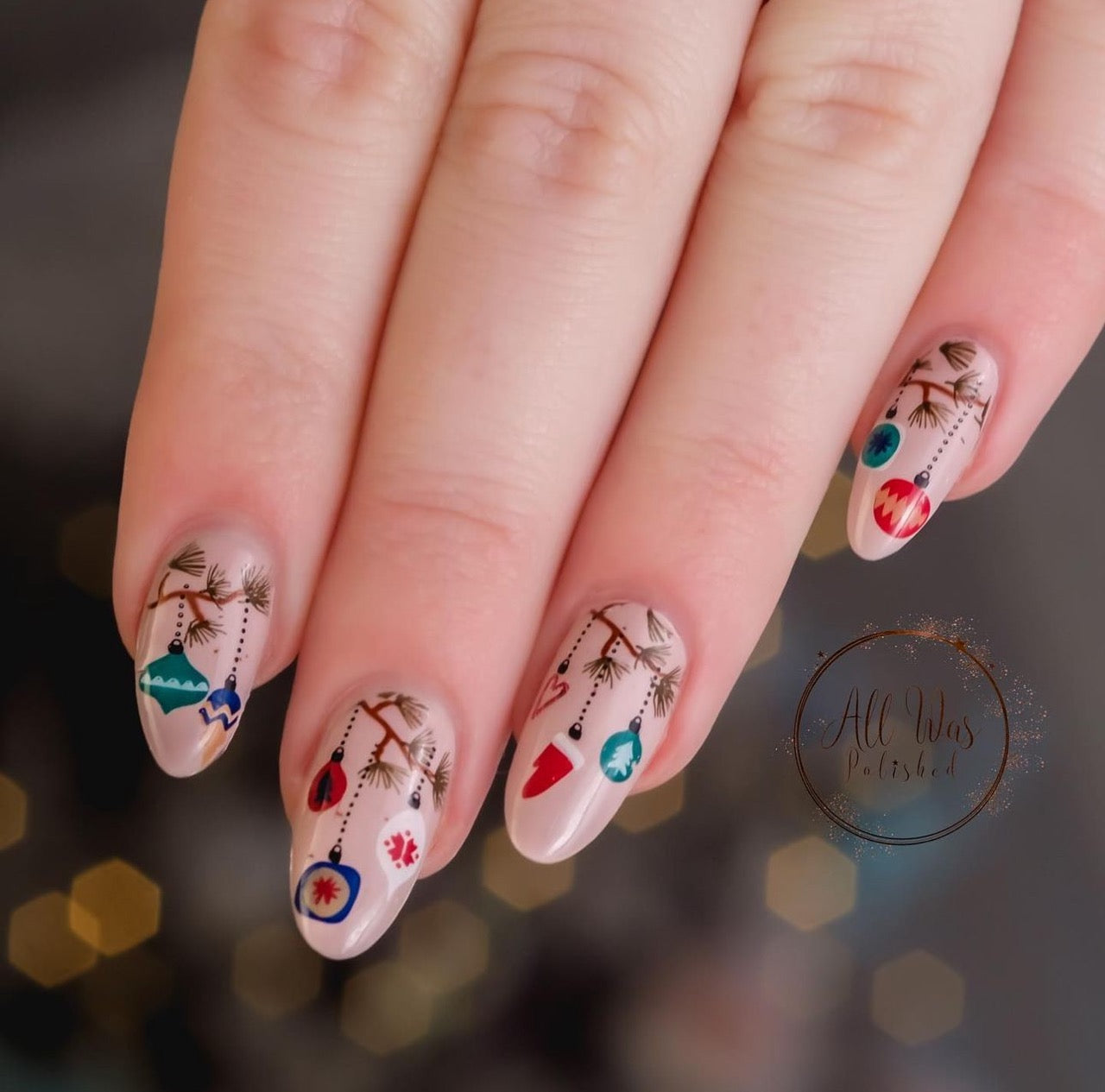 Love, Peace, Joy (CjSC-66) Steel Nail Art Stamping Plate