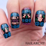 Ugly Sweater Party (CjSC-71) Steel Nail Art Stamping Plate