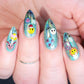 Hippie Holiday (CjSC-79) Steel Nail Art Layered Stamping Plate