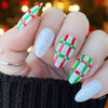 Festive Plaid - One (CjSC-83) Steel Nail Art Layered Stamping Plate