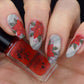 gorgeous-manicure-with-layered-nail-art-designs-of-poinsettias 