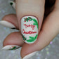Merry Mistletoe Moments (CjSC-90) Steel Nail Art Layered Stamping Plate