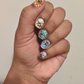 Bitty Bunnies n Blooms (CjSH-10) Steel Nail Art Layered Stamping Plate