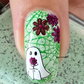 Mystic Hallows (CjSH-100) Etched Nail Art Stamping Plate