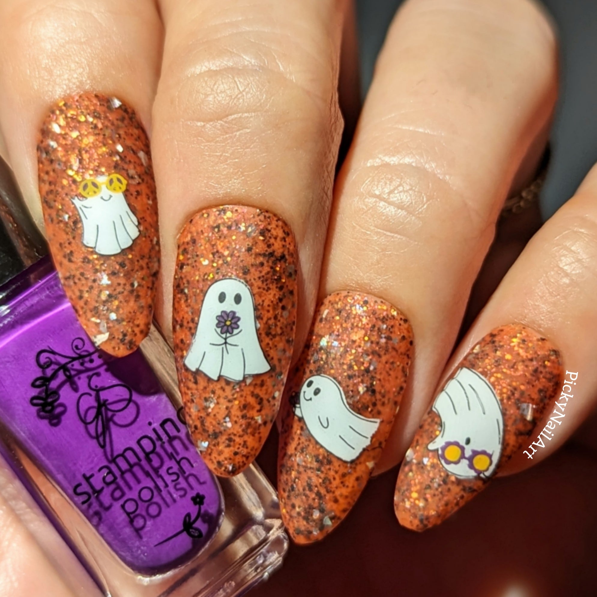 Mystic Hallows (CjSH-100) Steel Nail Art Layered Stamping Plate